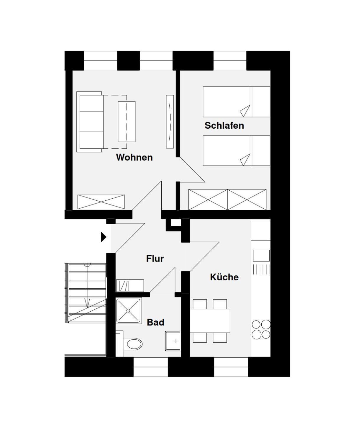 Apartments An Der Kreuzstrasse براونشفايغ المظهر الخارجي الصورة